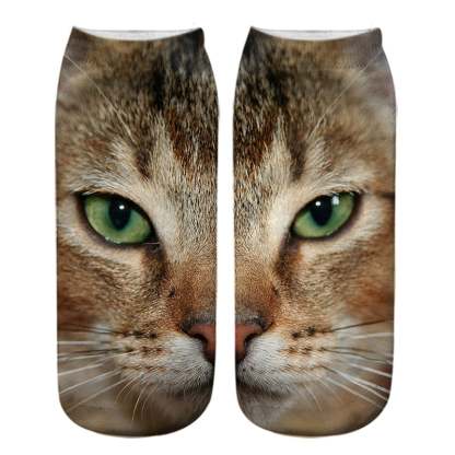🐾Realistic Cat Face Socks🐱
