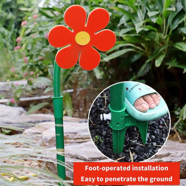2025 Summer Must Have💠Dancing Daisy Garden Sprinkler