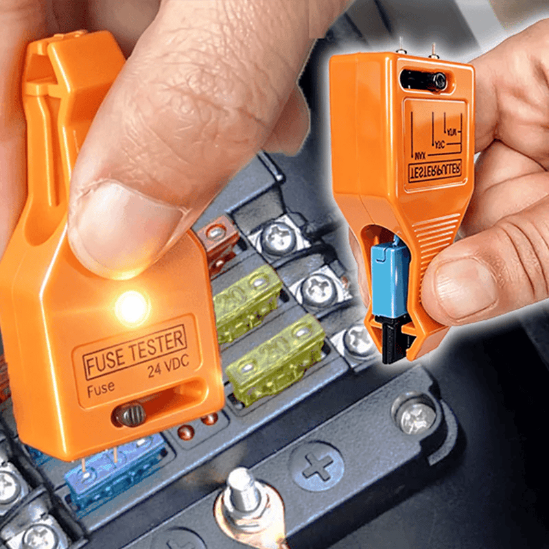 🔧⚡ Fuse tester & extractor – 2-in-1, adjustable, easy blown fuse detection!