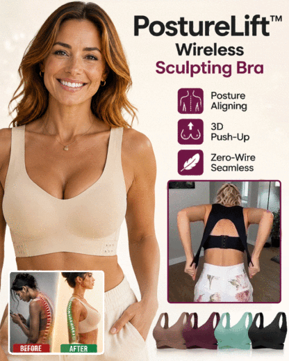 50% OFF Today | PostureLift Seamless Posture Correcting Bra – Lifts in 3s & Smooths Back Fat Instantly