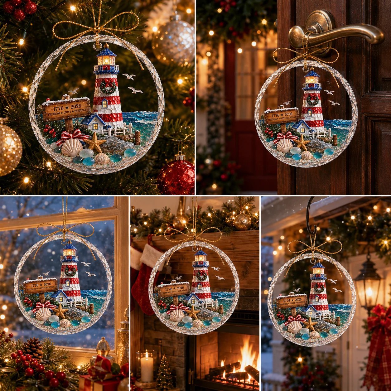 🔥LAST DAY 50% OFF - 🎄Ocean Christmas Ornaments