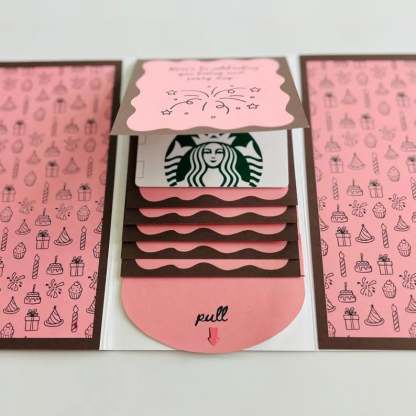 🔥LAST DAY 50% OFF - 🎅✨Handmade Waterfall Christmas Gift Card Booklet♻️Free PDF Included!