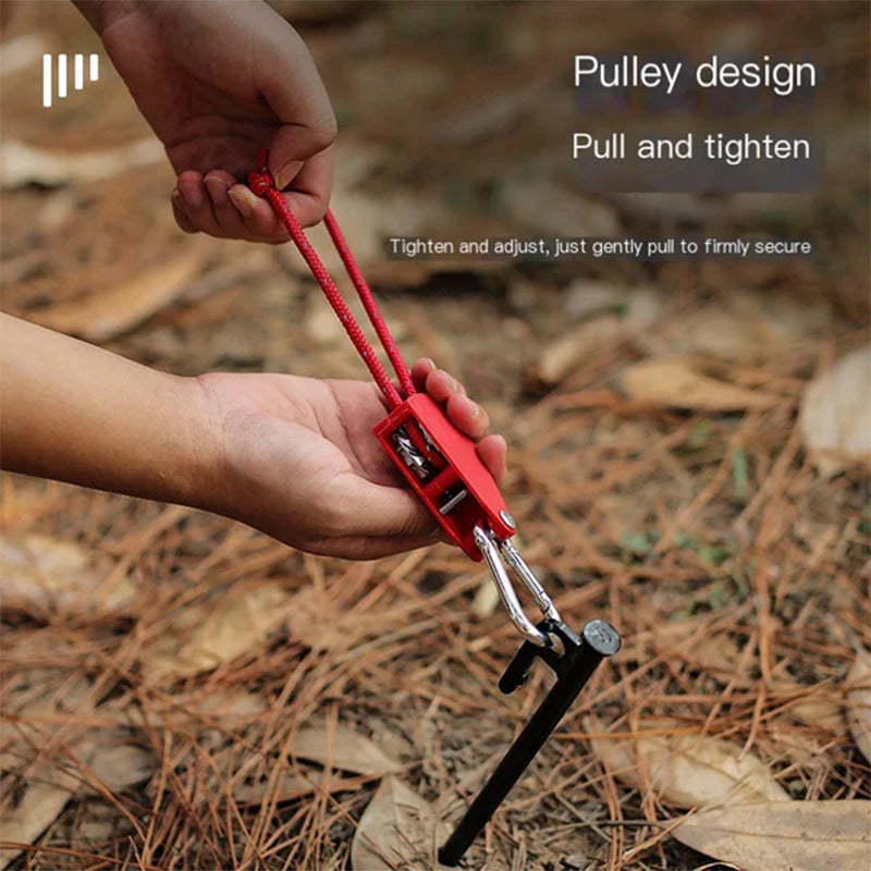 🏆Flash Sale⚡ 50K+ SOLD!🌳Portable Adjustable Fix Camping Rope