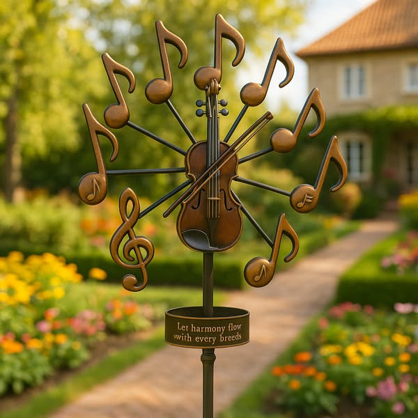 🎸Outdoor Musical Windmill Decoration – Creative Musical Instrument-Shaped Garden Ornament