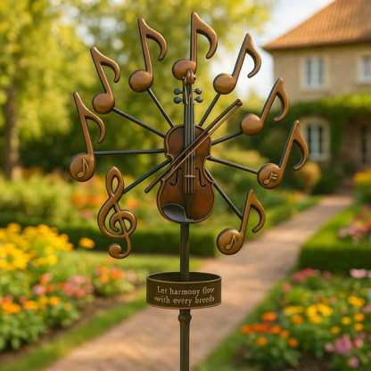 🎸Outdoor Musical Windmill Decoration – Creative Musical Instrument-Shaped Garden Ornament