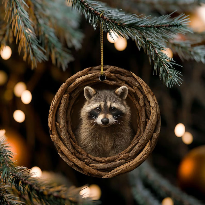 ⏰Promotion 49% OFF🦝Forest animal Christmas ornaments