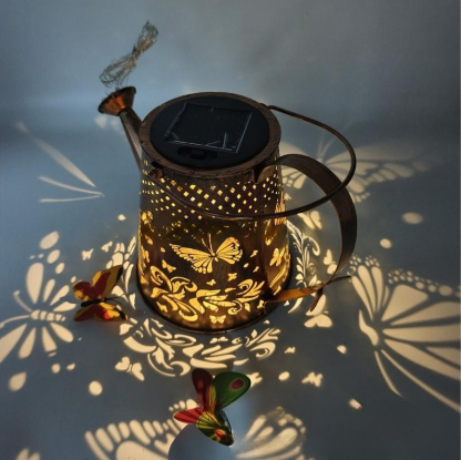⏰Last Day Hot Sale!!⌛Outdoor Garden Solar Watering Can with Lights