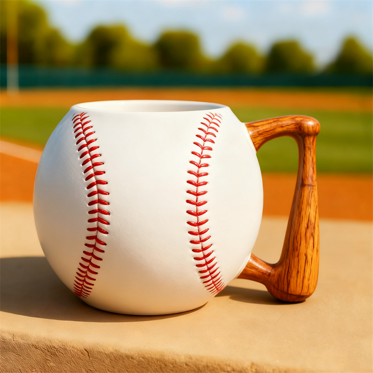 Sports-Themed Novelty Mugs