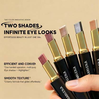 Matte Two Color Eyeshadow Stick