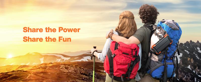 Product Introduction of Sudrov 42800 mAh Solar Charger Power Bank Wireless Charger Built in 4 Cables 7 Outputs 15 Watts Fast Charging Power Bank for All Mobile Devices 3 Inputs Solar Portable Charger with Dual Flashlights, Carabiner and Thermometer 16