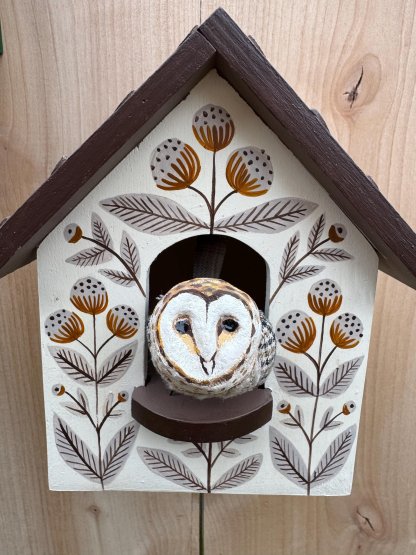 🔥Last Day 50% OFF - 🦉Whimsical Kinetic Art Birdhouse Wall Decor (🔥Same as in the video)