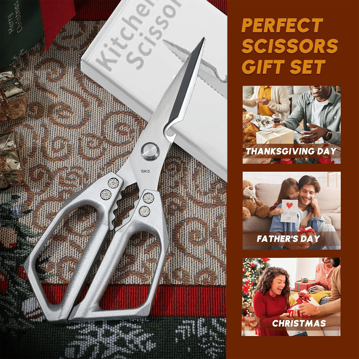 🔥2025 Kitchen Hot Sale 🔥Kitchen Scissors All Purpose