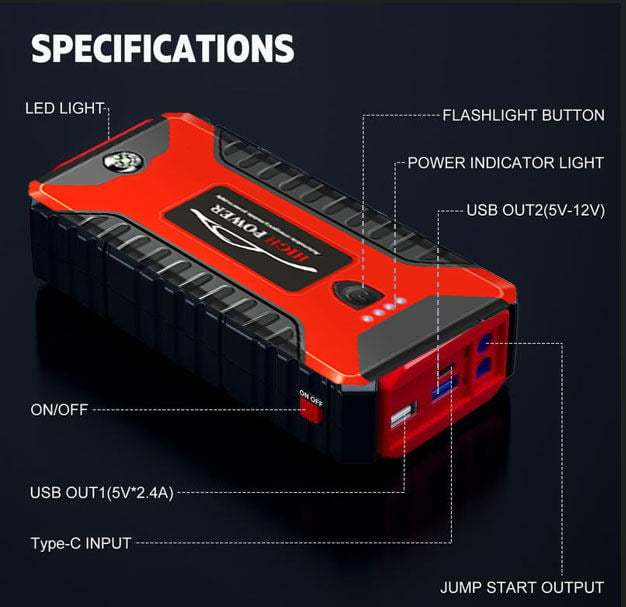 🎁Last Day Promotion 49% OFF🔥Jump Starter Battery Pack