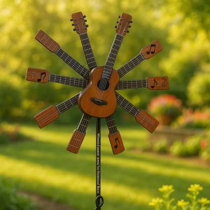🎸Outdoor Musical Windmill Decoration – Creative Musical Instrument-Shaped Garden Ornament