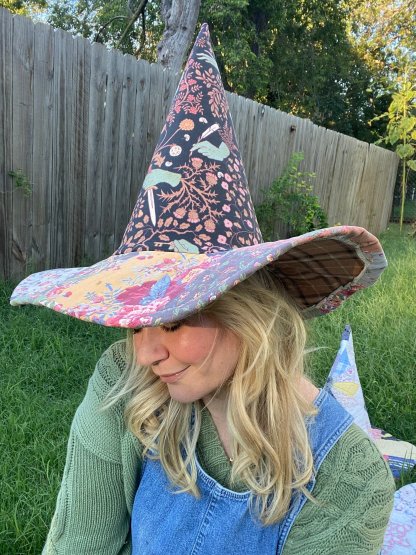 🔥LAST DAY 50% OFF - 🧙The Quilted Witch Hat | Handcrafted Folk Art Hat