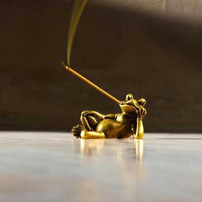 🐸Pure Copper Frog Incense Stick Holder
