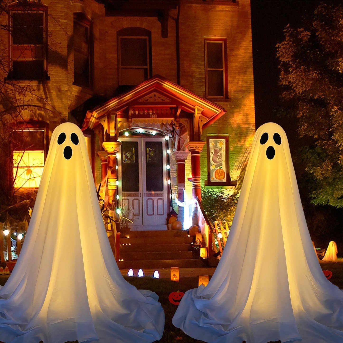 🔥2025 HALLOWEEN SALE - 83 Huge Spooky Ghost Decor