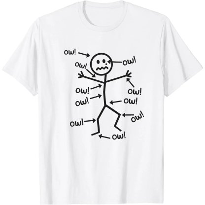 2026 Hot SALEHumorous Chronic Pain Awareness T Shirt