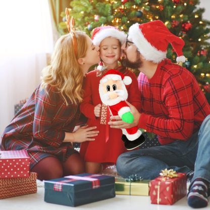 🏆 500K+ SOLD! ✨2025 USA🎁Singing Hip Shaking Santa Toys