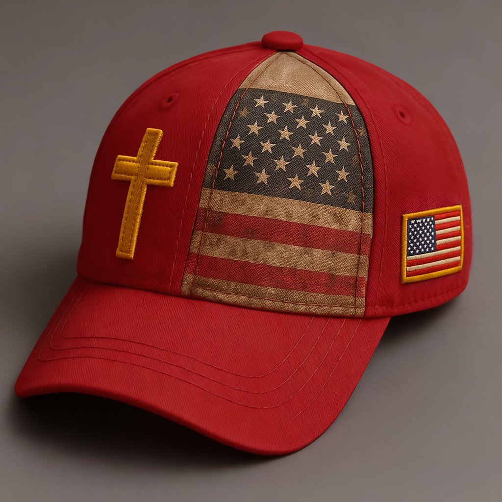 🔥Last Day 49% OFF - ✝️Adjustable Jesus Faith Cross Hat