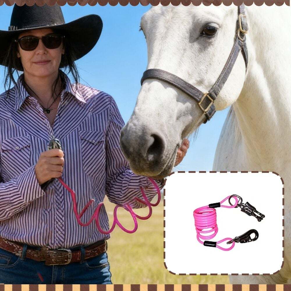 🔥LAST DAY 50% OFF- 🐎Adjustable Horse Bungee Lead