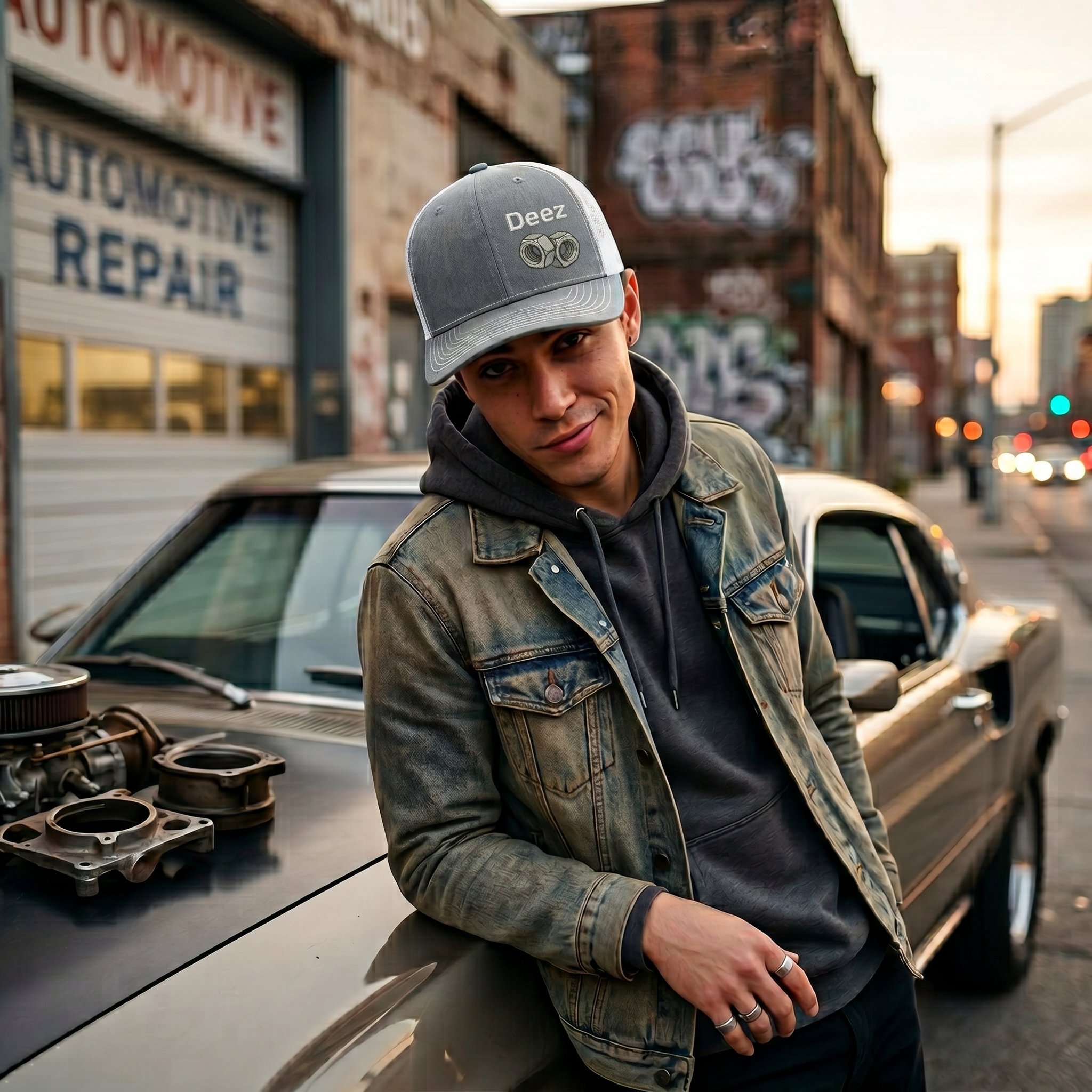 🔥LAST DAY 49% OFF- 🧢 "Deez" Premium Embroidered Snapback Hat