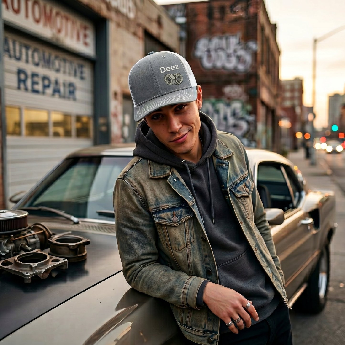 🔥LAST DAY 49% OFF- 🧢 "Deez" Premium Embroidered Snapback Hat