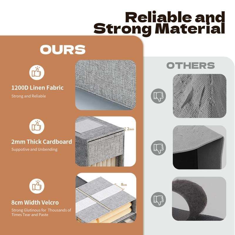 Multi-Use Storage Bags 4Pack Dustproof Organizer For Bedding Quilts Blankets