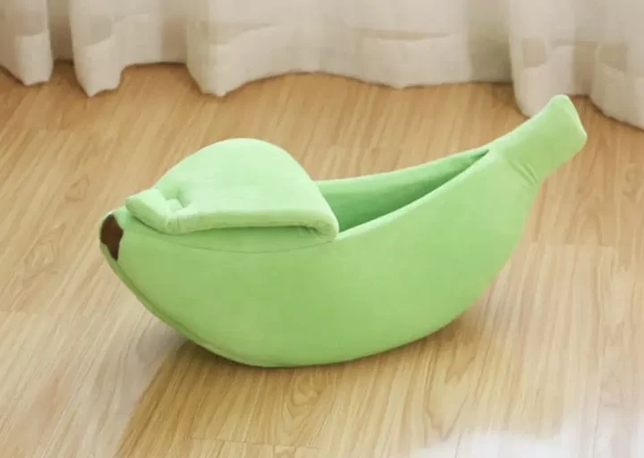 Cat Banana Bed and House Extra Large
