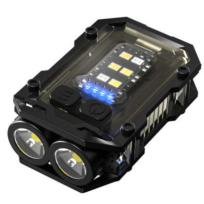 DualBeam Pro · Multi-Functional Magnetic EDC Keychain Light
