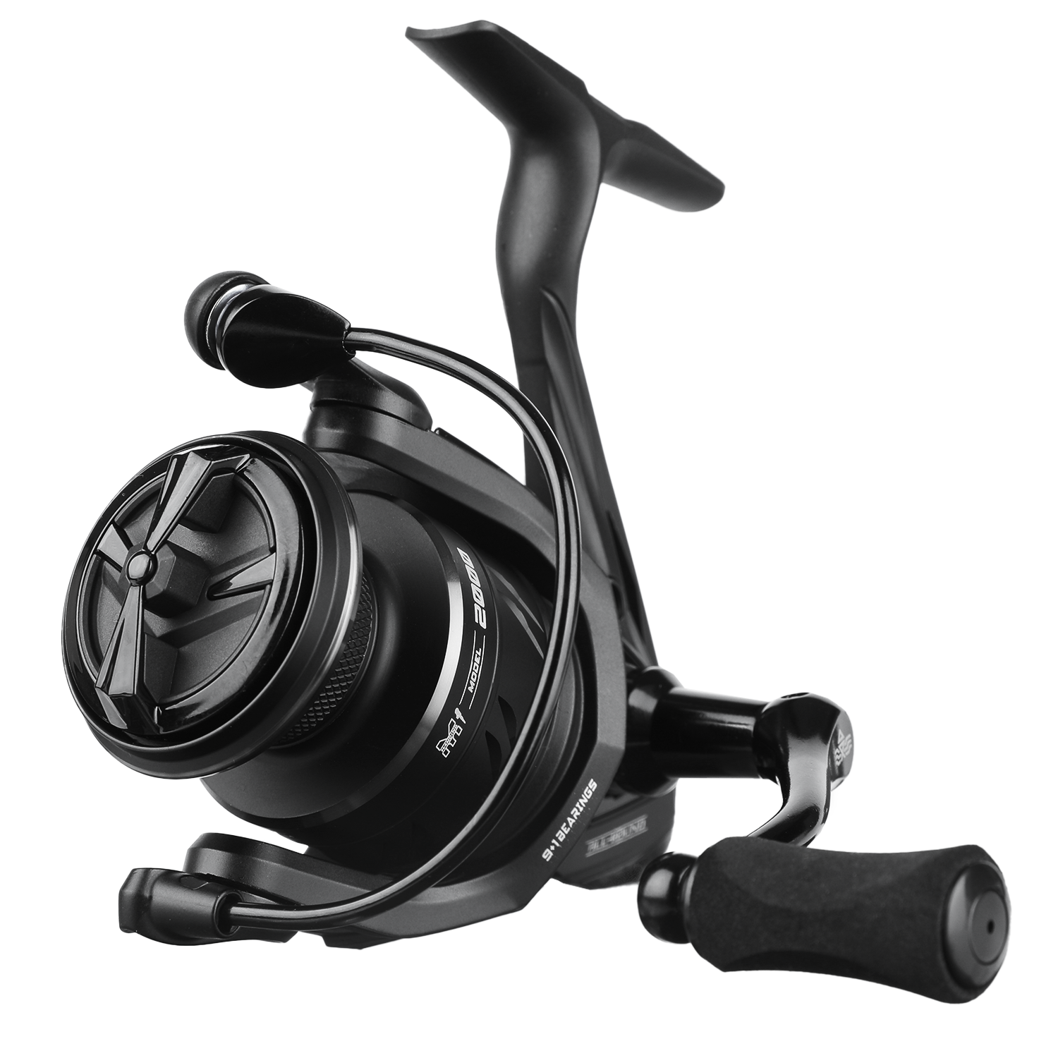 Black HANDING M1 Spinning Reel for freshwater fishing