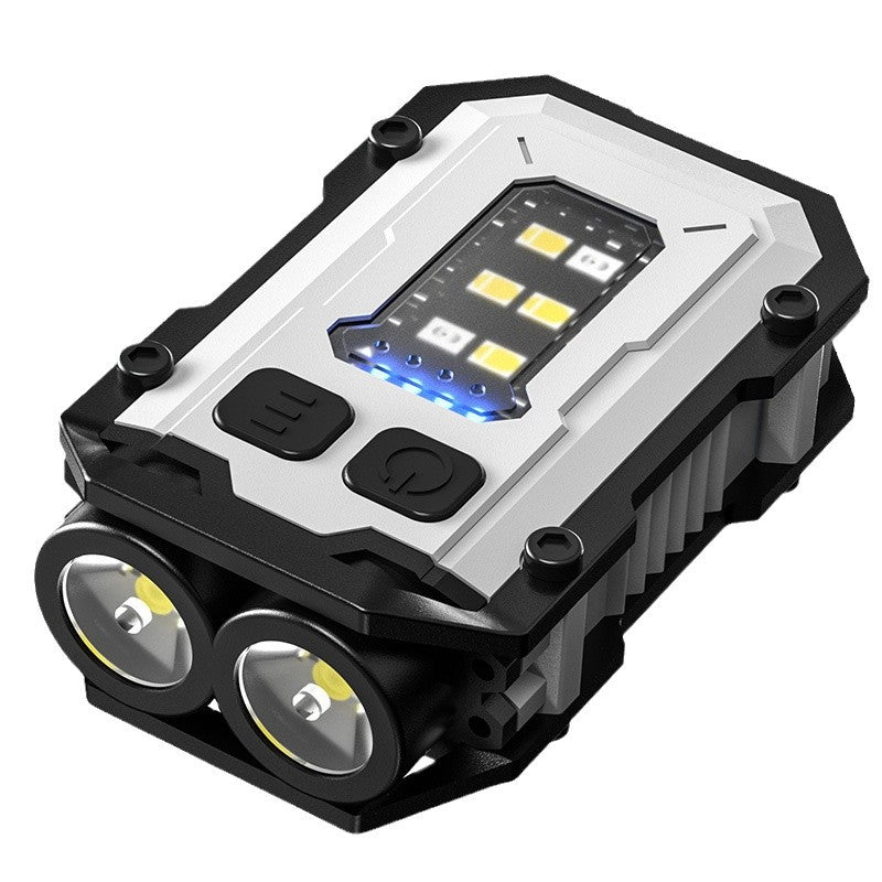 DualBeam Pro · Multi-Functional Magnetic EDC Keychain Light