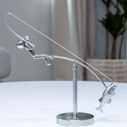 Creative Balanced Fishing Model Ornaments