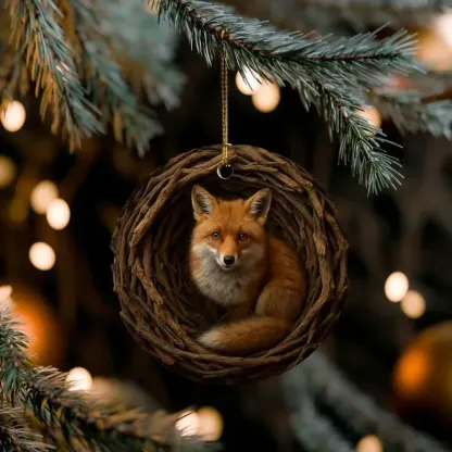 ⏰Promotion 49% OFF🦝Forest animal Christmas ornaments