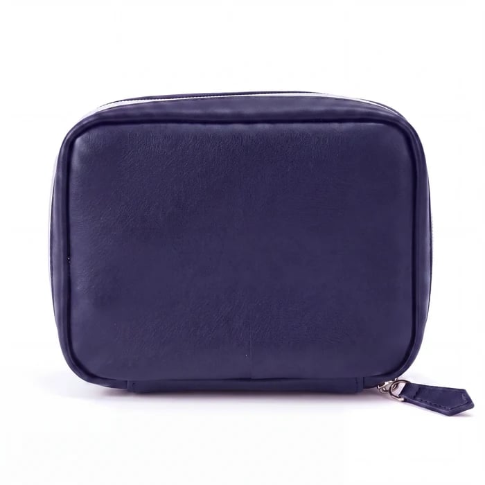 Navy pill organizer pouch