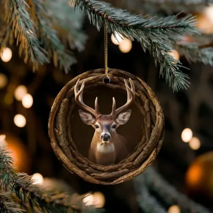 ⏰Promotion 49% OFF🦝Forest animal Christmas ornaments