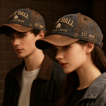 ⚾🧢Play Ball – American Classic Cotton Baseball Cap