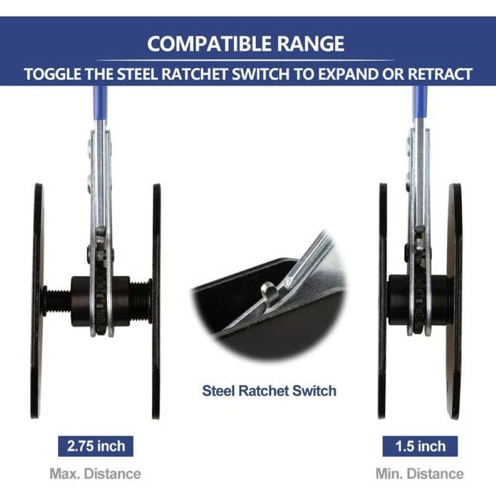 360° Rotating Ratchet Brake Caliper Tool