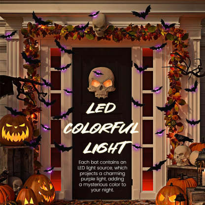 🎃Halloween Sale 49% OFF-LED Glowing Bat Group
