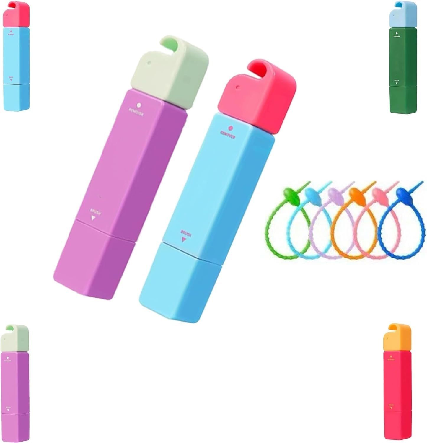 Elephant Kiss Stain Remover, Dual Head Sticks for Instant Treatment, Removes Tough Stains and is Safe for Fabrics, Fabric Cleaner in Travel Format