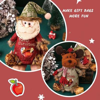 🎉 Last Day Promotion 49% OFF 🎉Christmas Gift Bags Zipper Design