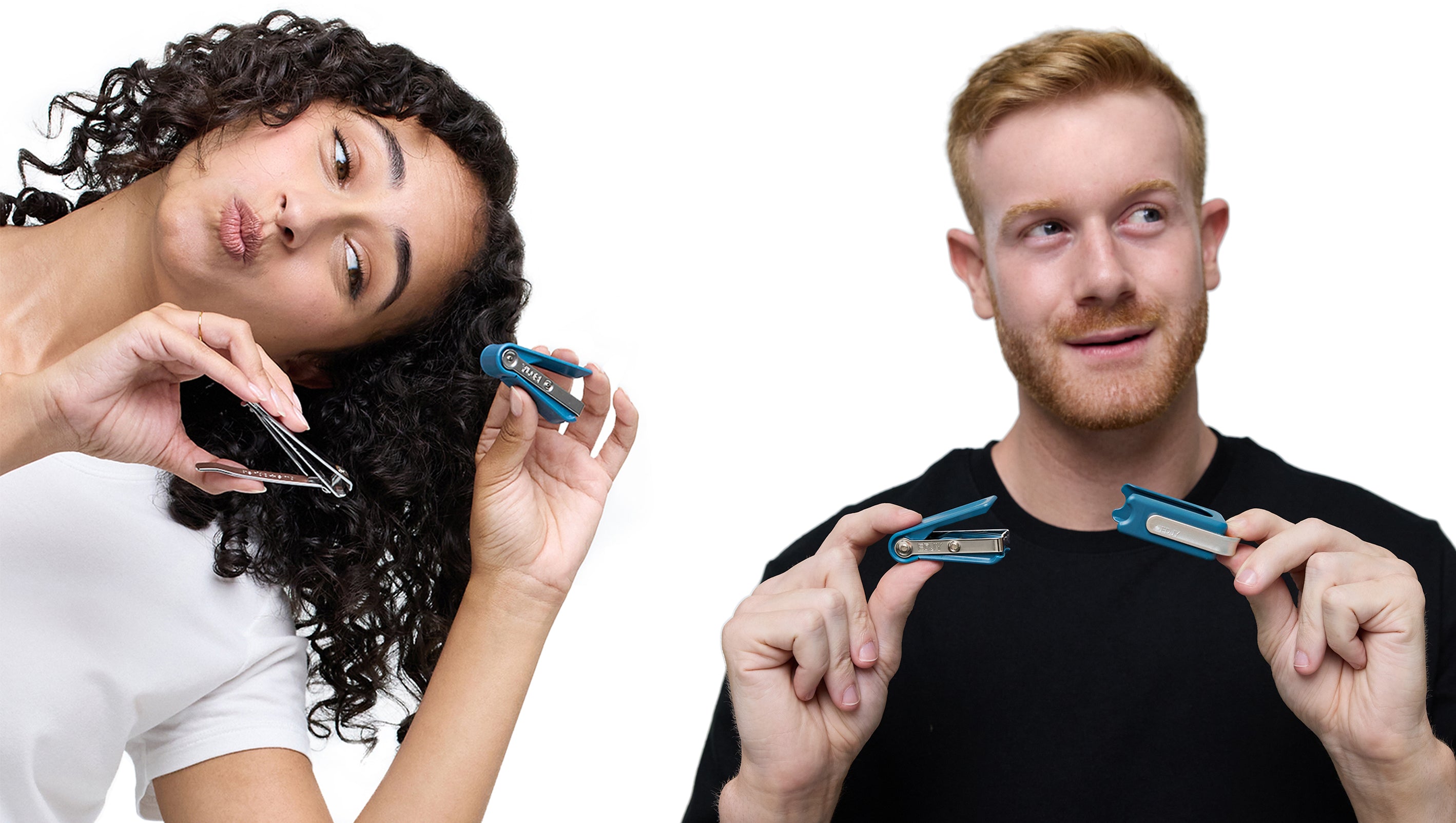 See how the EDJY nail cutter compares with traditional nail clippers