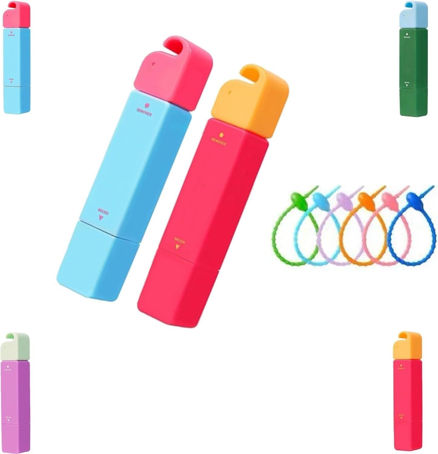 Elephant Kiss Stain Remover, Dual Head Sticks for Instant Treatment, Removes Tough Stains and is Safe for Fabrics, Fabric Cleaner in Travel Format