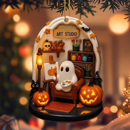 👻 Halloween Spooky Ornament 🎃