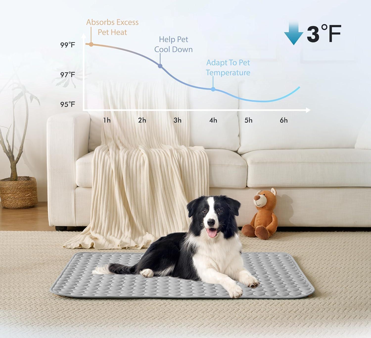 🔥Hot Sale 49% OFF 🧊Dog Cooling Mat (4x more effective)