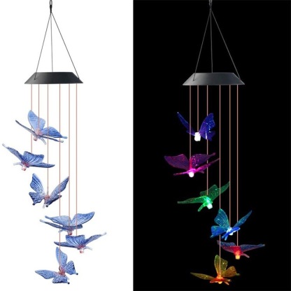 Colorful LED Solar-Powered Light Bulb Wind Chimes (🔥2025 BEST GIFT TO FAMILY🔥)