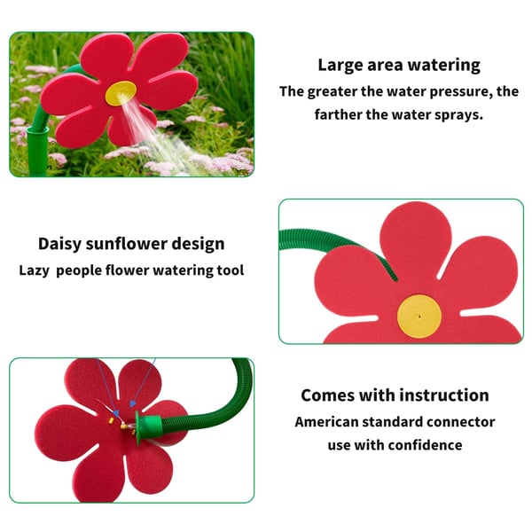 2025 Summer Must Have💠Dancing Daisy Garden Sprinkler