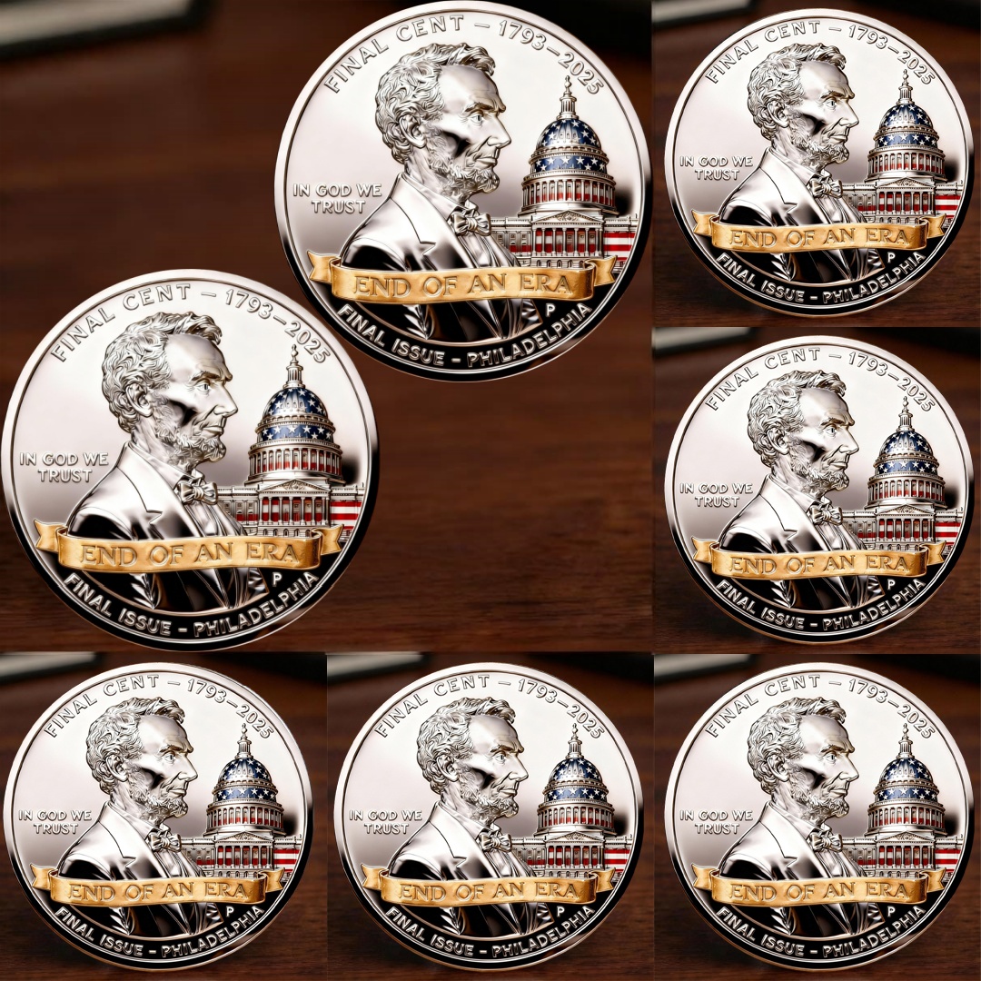 🏆New Year 60% OFF-THE FINAL CENT 1793–2025 · END OF AN ERA