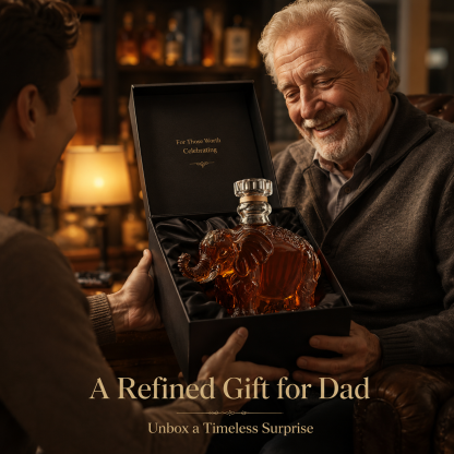 🦌✨ Handcrafted Limited-Edition Animal Whiskey Bottles 🥃🔥