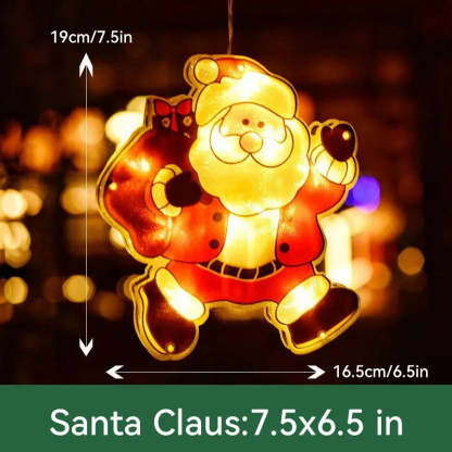 Festival Must-Have🎄Christmas Window Hanging Lights🎁🎁BUY 2 GET 1 FREE